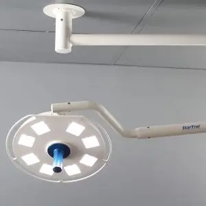 Startrol Galaxy 8×4 Single Ceiling-Mounted Surgical Light 1