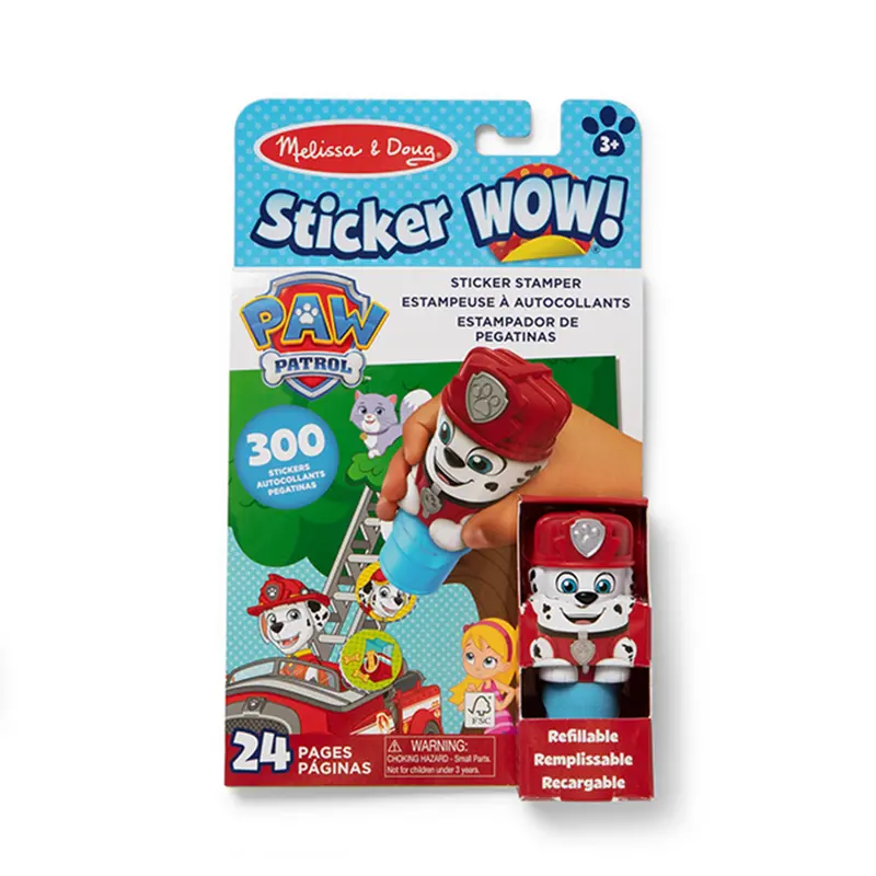 Sticker Wow! Paw Patrol Marshall Activity Pad & Stamper 1
