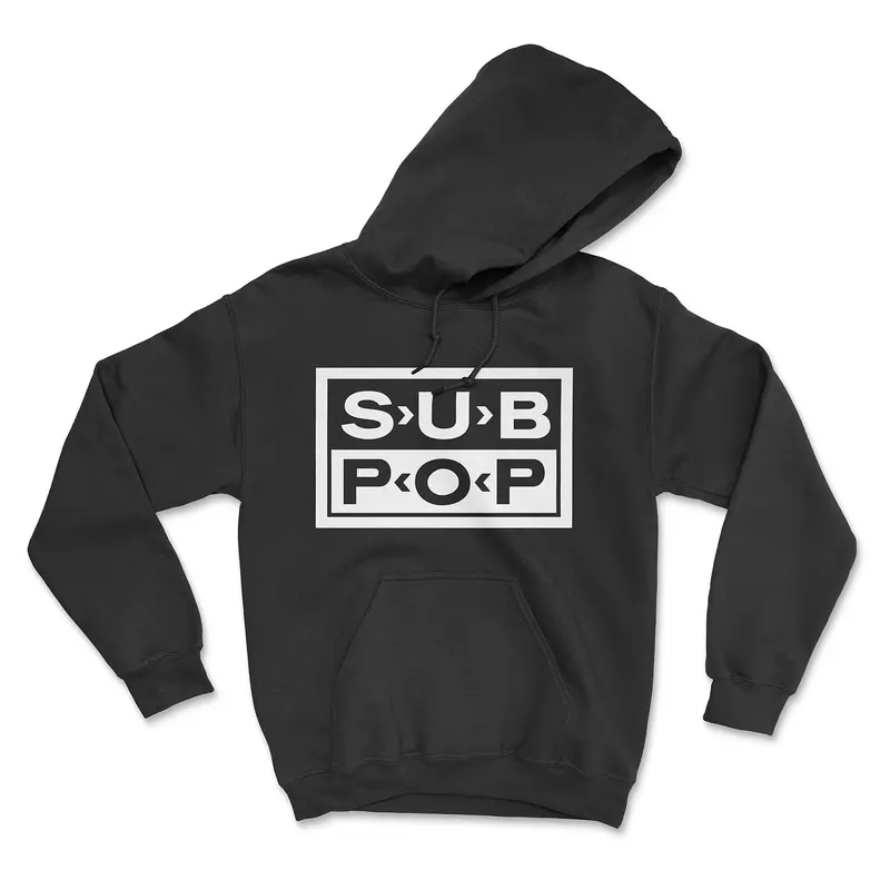 Sub Pop Black Hoodie Sweatshirt 1