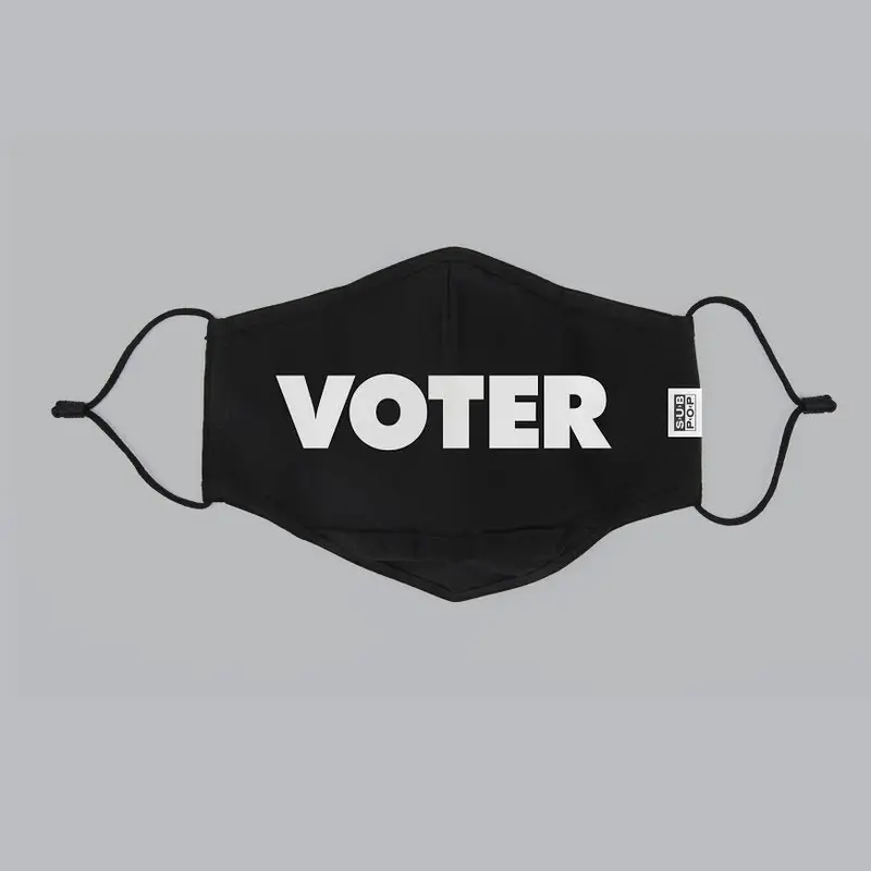 Sub Pop Voter Limited-Edition Face Mask 1