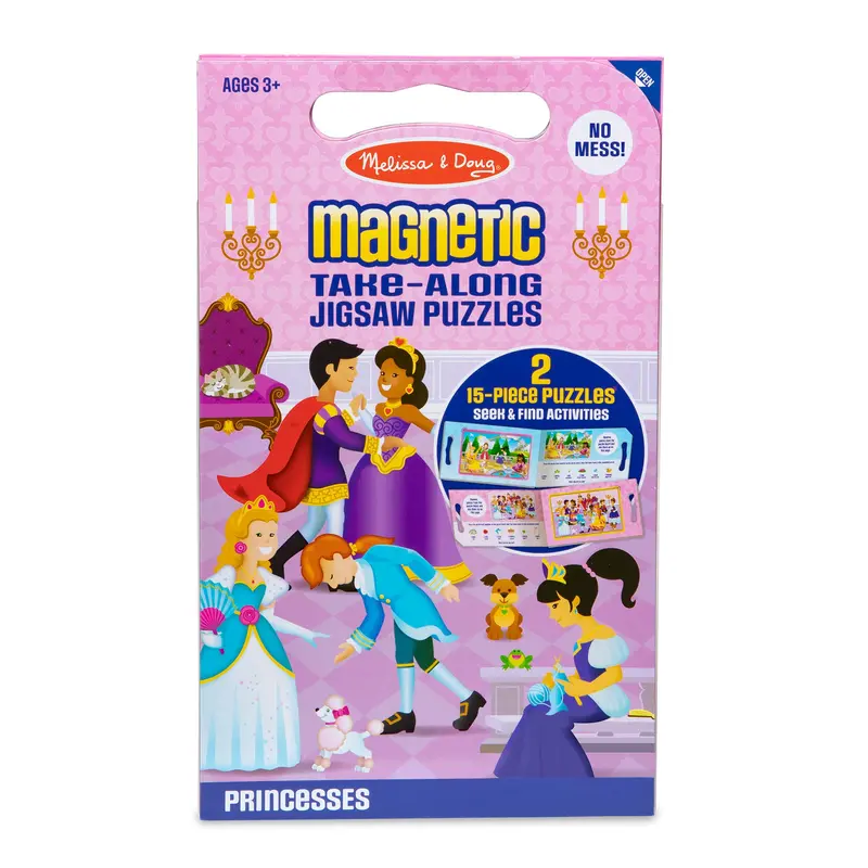 Take-Along Magnetic Princess Jigsaw Puzzle Kit 1