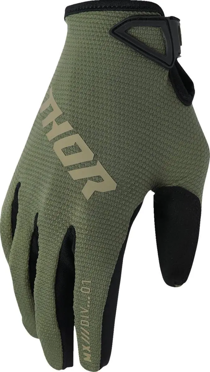 Thor 2026 Youth Ridemode Static Gloves – Camo 1