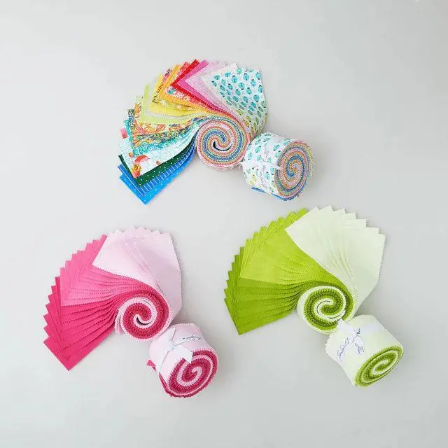 Tula Pink Glowy Mini Design Roll Tower – Set Of 3 (2.5" Diameter) 1