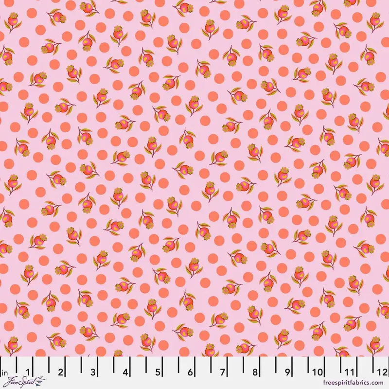 Tula Pink Untamed Fabric – Impending Bloom Design In Lunar 1