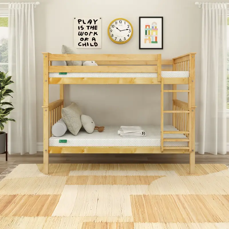 Twin/Full Memory Foam Mattress Duo – 5-Inch Profile With Covers 1