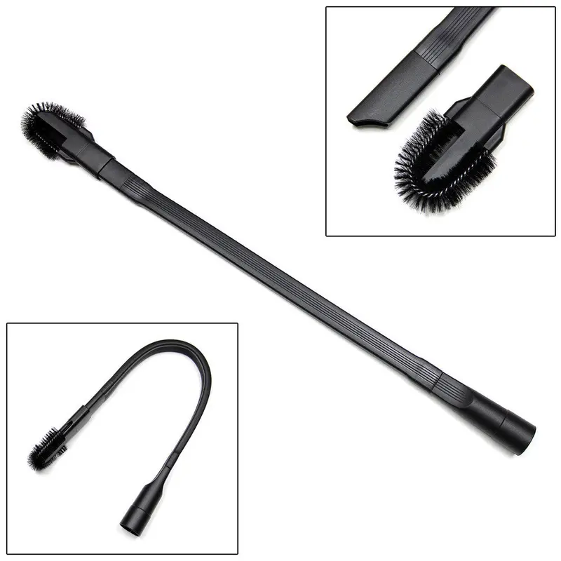Universal 25-Inch Crevice Tool With 1.25-Inch Diameter And Detachable Brush Attachment 1