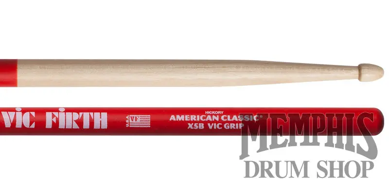 Vic Firth American Classic Extreme 5B Drumsticks With Vic Grip 1