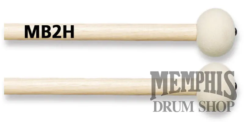 Vic Firth Corpsmaster Marching Bass Mallets – Hard Striking, 22–26" Compatibility 1