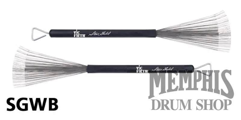 Vic Firth Steve Gadd Wire Brushes — Balanced Weight & Flexibility 1