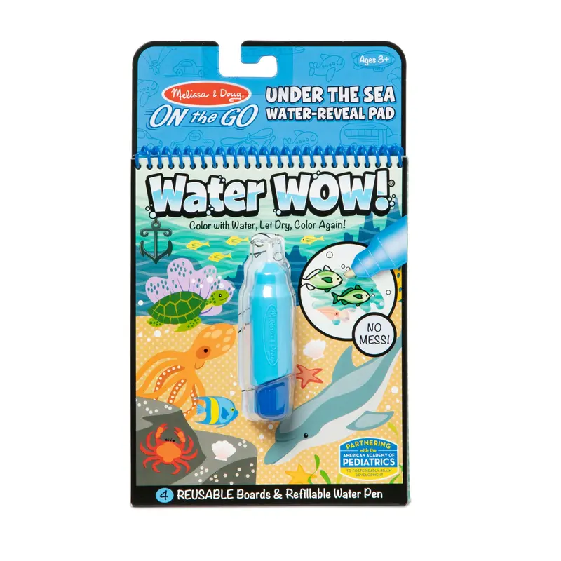 Water Wow! Under The Sea Water-Reveal Activity Book 1