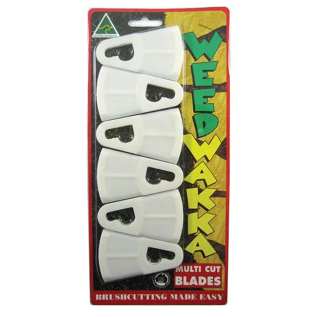 Weedwakka Replacement Cutting Blades – 6-Pack Set 1