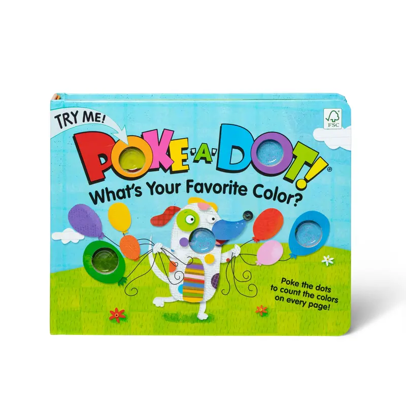 What’S Your Favorite Color? Poke-A-Dot Color Exploration Board Book 1
