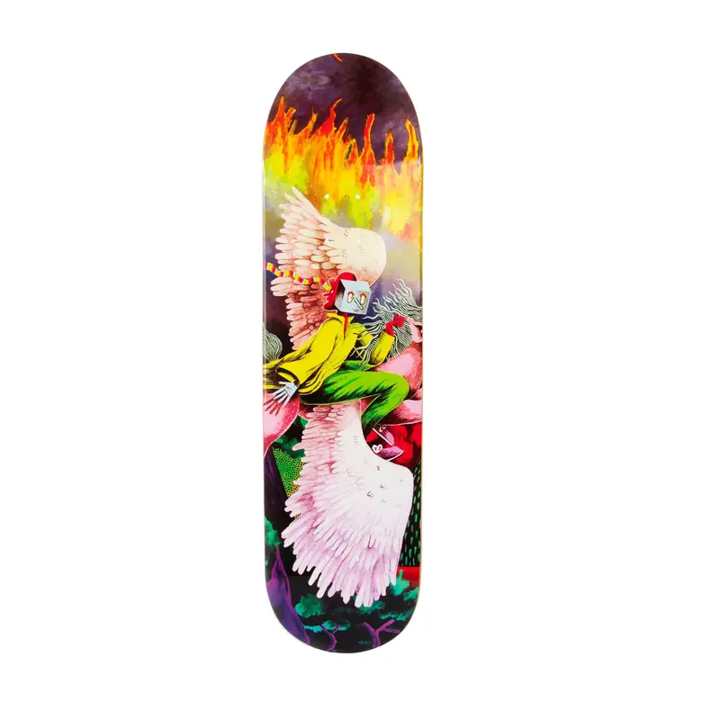 When The Wind Forgets Your Name Skateboard – Art Deck 1