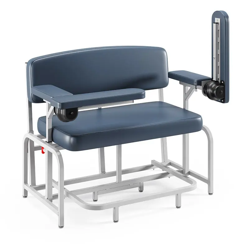Winco Harmony Bdc Phlebotomy Chair, Xxl Capacity (2580 Lb), Adjustable Height 1