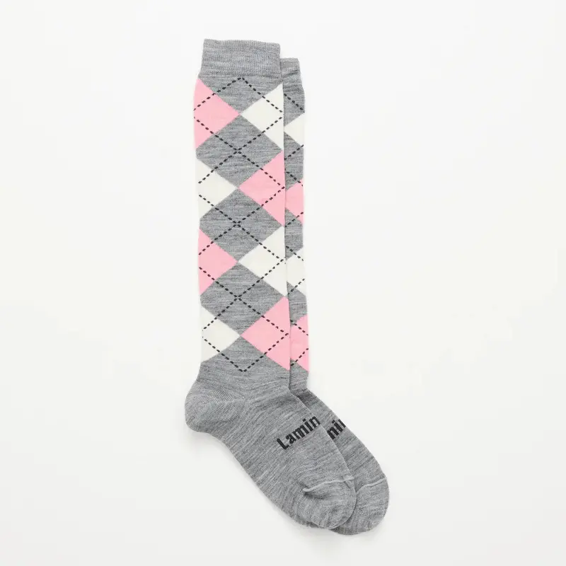 Women’S Merino Wool Knee-High Socks – Dapple Design 1