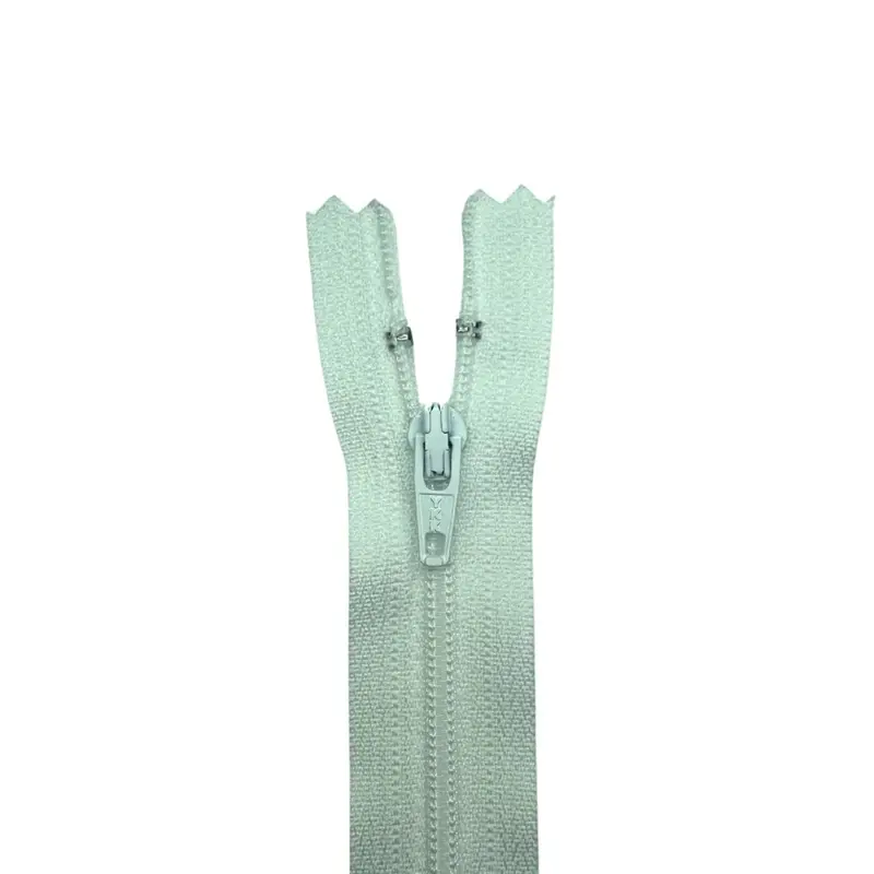Ykk 18-Inch #3 Coil Zipper In Fresh Mint 1