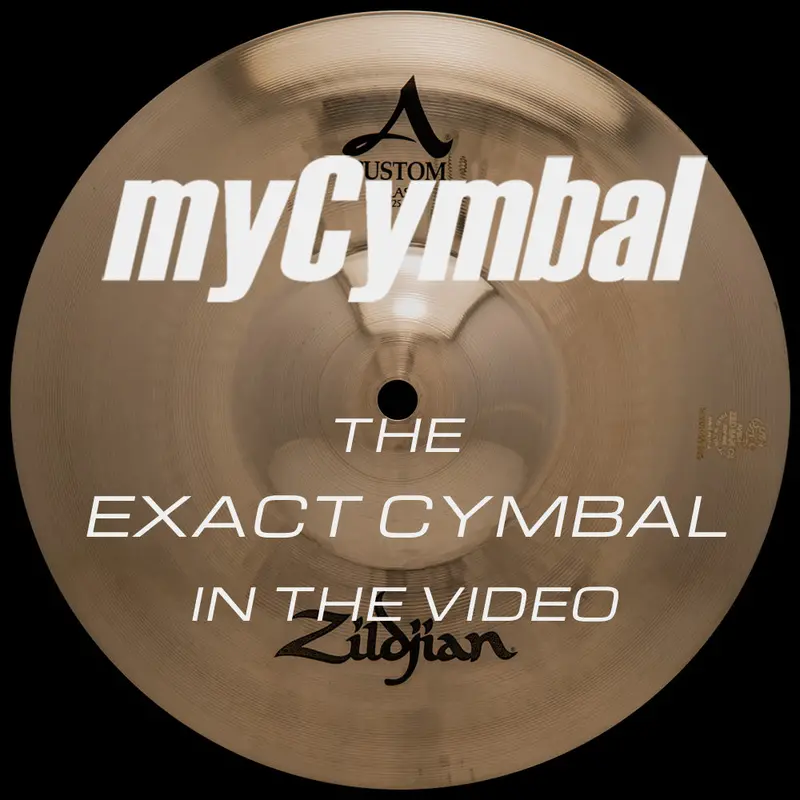 Zildjian 10" A Custom Splash Cymbal – 265G Bright Accent 1