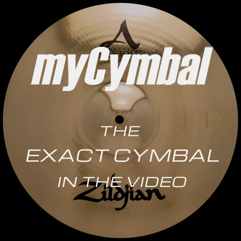 Zildjian 14" A Custom Crash Cymbal – Dynamic 714G Variant 1