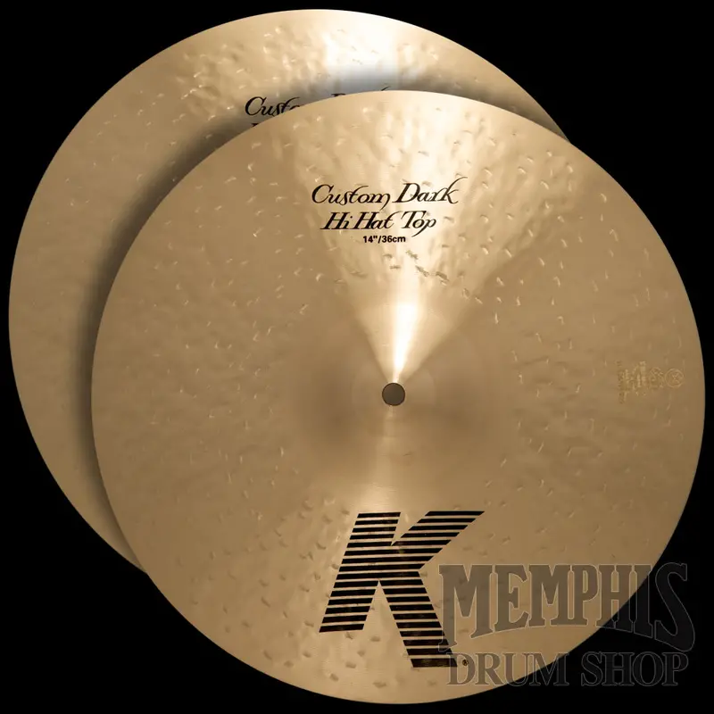 Zildjian 14-Inch K Custom Dark Hi-Hats – Gritty Chick & Sweeping Open Sound 1
