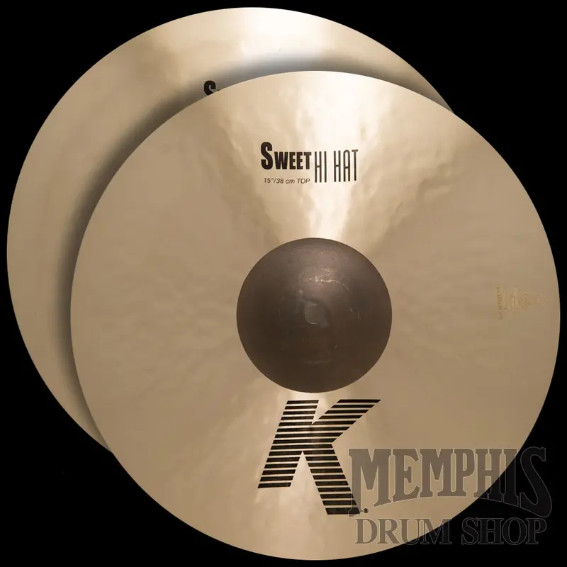 Zildjian 15-Inch K Sweet Hi-Hats – Warm, Textured, Responsive Foot Control 1