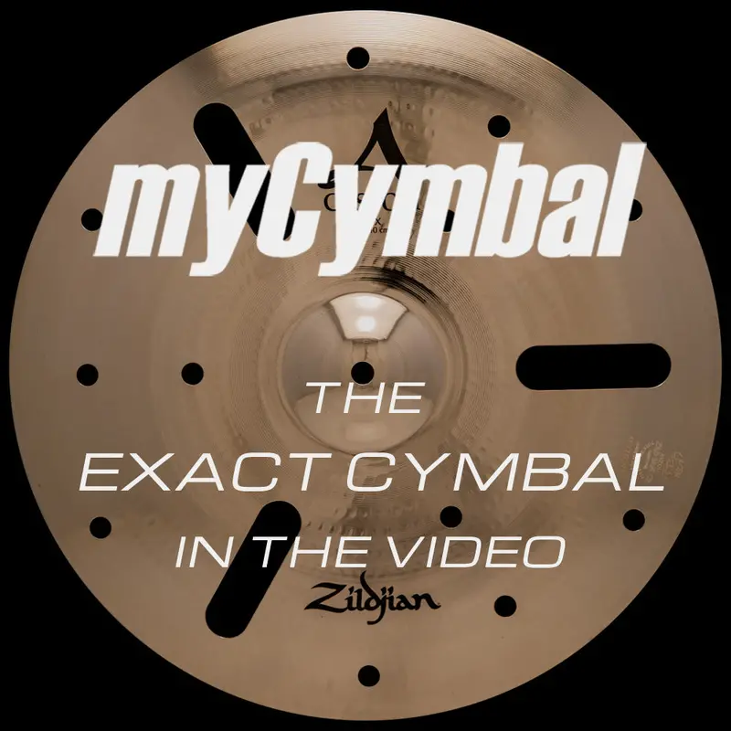 Zildjian 16" A Custom Efx Crash Cymbal – 877G 1