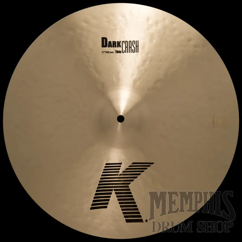 Zildjian 17-Inch K Dark Thin Crash Cymbal 1