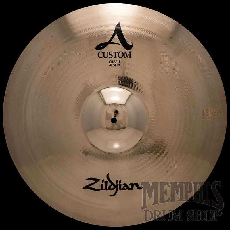 Zildjian 20-Inch A Custom Crash – Brilliant, Versatile Crash With Quick Response And Modern Clarity 1