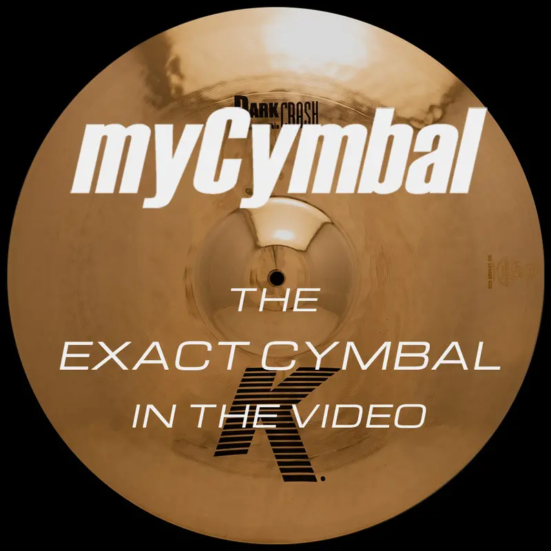 Zildjian 20-Inch K Dark Thin Crash Cymbal – Brilliant Finish (1958G) 1