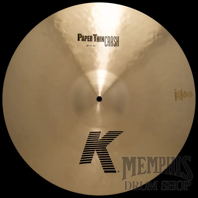 Zildjian 20" K Paper-Thin Crash Cymbal 1