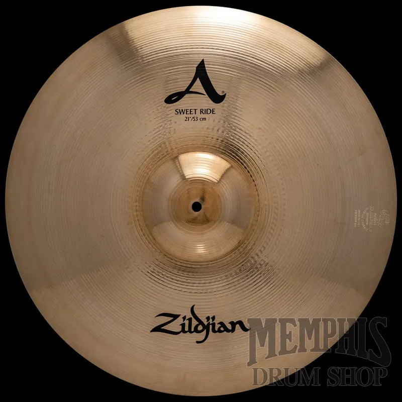 Zildjian 21" A Sweet Ride Cymbal – Brilliant Finish Ride 1