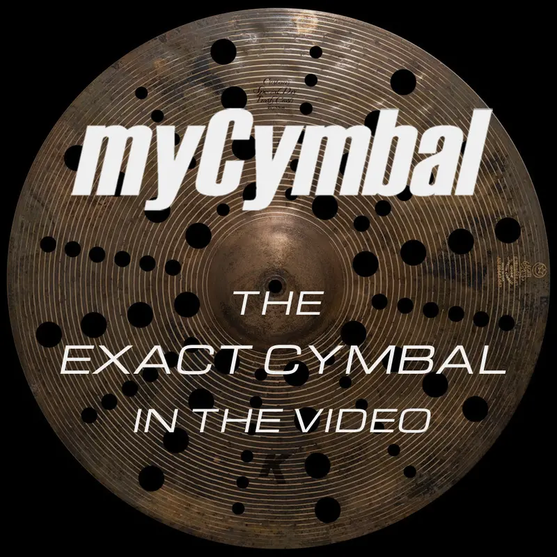 Zildjian 21" K Custom Special Dry Trash Crash – 1780G 1