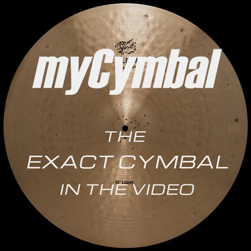 Zildjian 22" K Constantinople Light Ride Cymbal – Handcrafted, 2300G Complex Wash 1