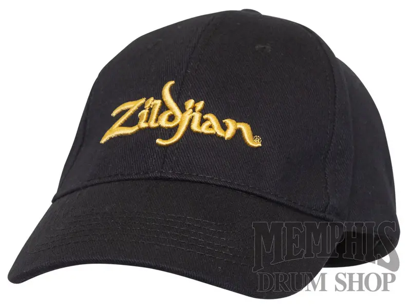 Zildjian Classic Black Baseball Cap – Official Licensed Drummer Apparel 1