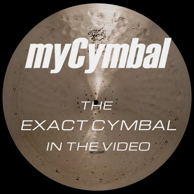 Zildjian K Constantinople 20" Light Ride Cymbal – Brilliant, 3 Rivets, 1850G 1