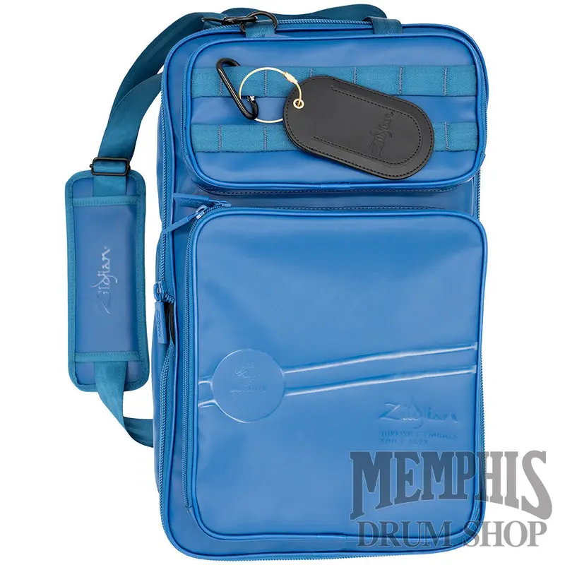 Zildjian Midnight Blue Touring Stick Bag – Padded, Organized Percussion Accessory Carry 1