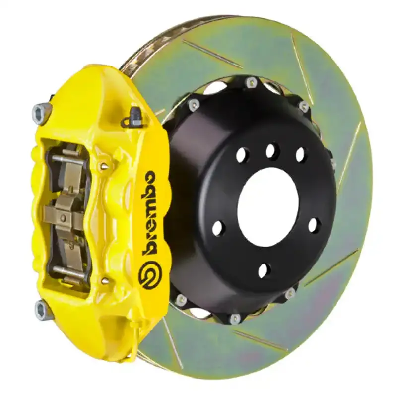 Brembo Gt Big Brake Kit – Rear 4-Piston Calipers With Slotted 345X28Mm Rotors For Wrx Sti 1