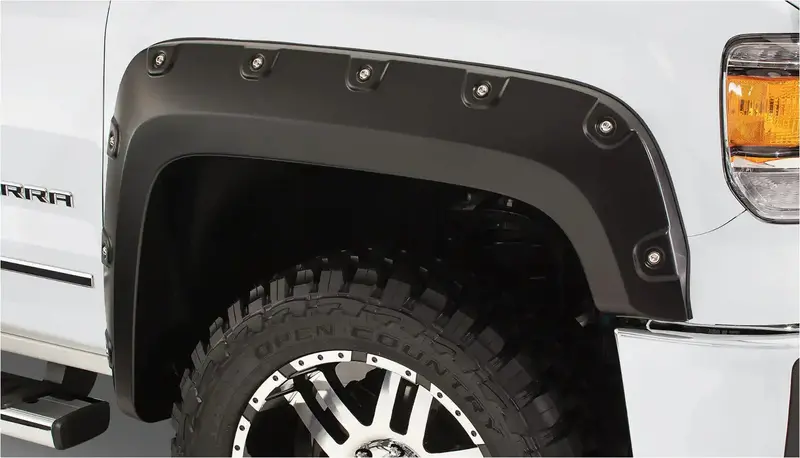Bushwacker Boss Pocket-Style Fender Flares – Aggressive, Bolt-On Wheel Arch Extension 1