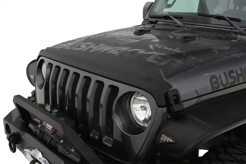 Bushwacker Trailarmor Hood Stone Guard – Durable Black Protection 1