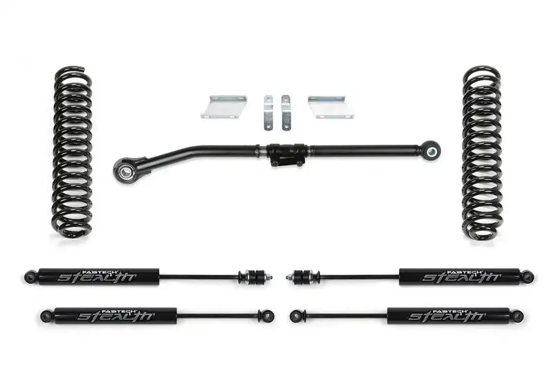 Fabtech K2333M 2.5-Inch Basic Coilover Lift Kit With Stealth Shocks For 2017–2020 Ford F-250/F-350 4Wd Diesel 1