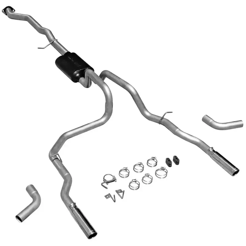 Flowmaster 817428 American Thunder Cat-Back Exhaust System – Aggressive Sound & Improved Flow 1
