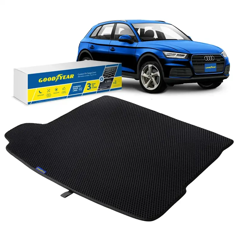 Goodyear Gy004530 Custom-Fit Cargo Liner – Diamond-Tread Pattern All-Weather Protection 1