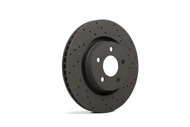 Hawk Performance Htc4784 Talon Cross-Drilled & Slotted Brake Rotors 1