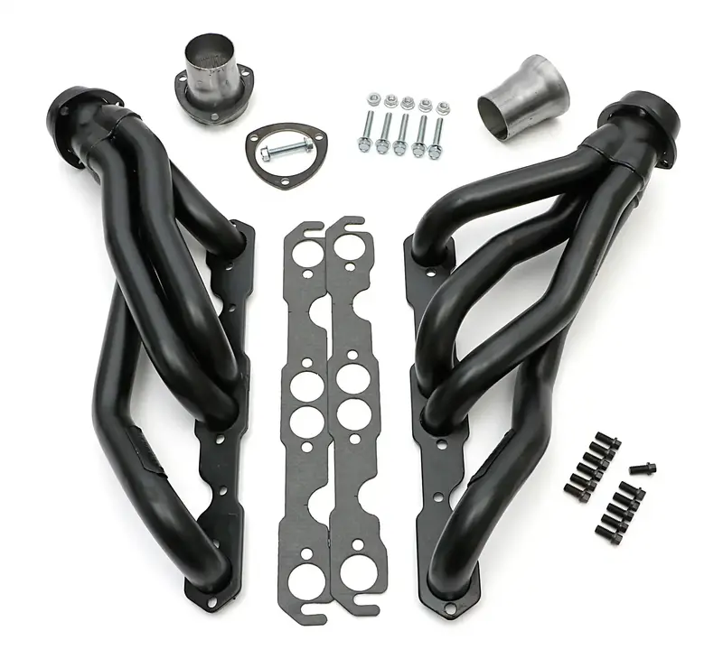 Hedman Hedders 68600 Mid-Length Uncoated Exhaust Headers – 1-5/8" Tube Diameter 1