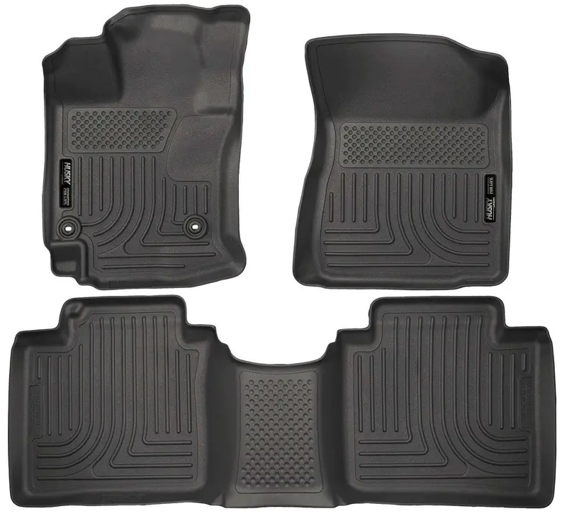 Husky Liners Weatherbeater Floor Liners – Front & Second Row For Toyota Venza 1