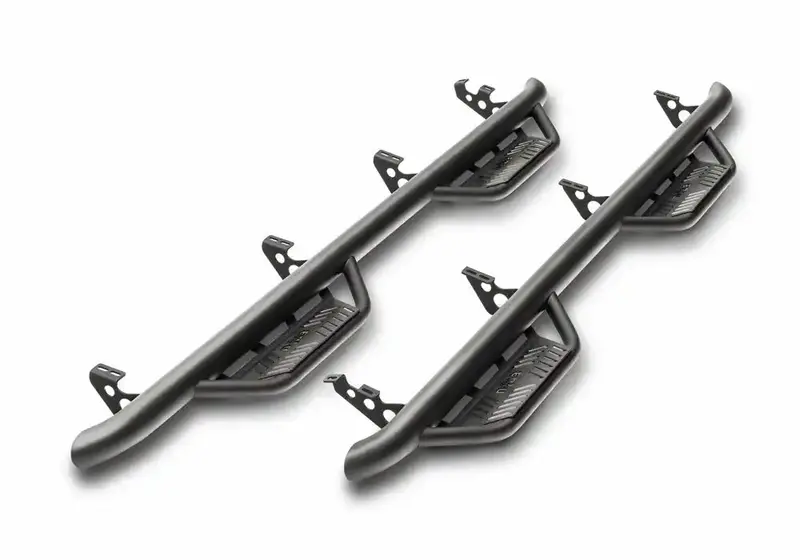 N-Fab Podium Lg Cab-Length Running Boards – Dual-Step Design For 2019–2023 Ram 1500 Crew Cab 1