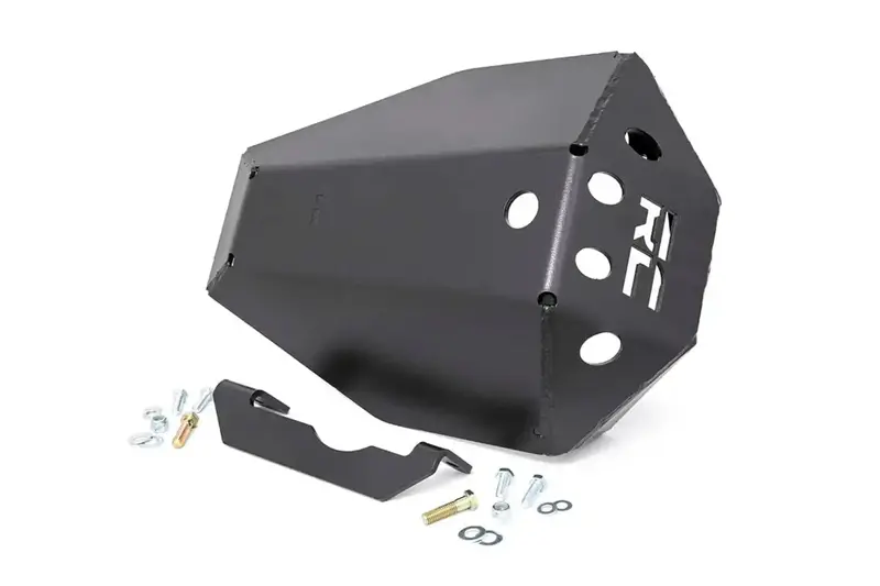 Rough Country 10624 Heavy-Duty Rear Differential Skid Plate (1/4" Steel) 1