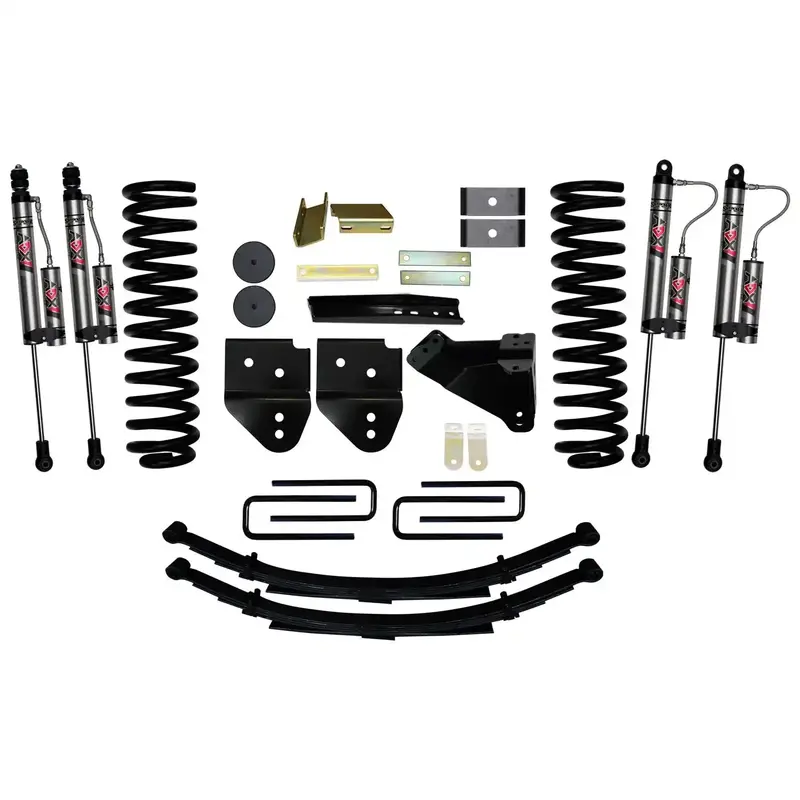 Skyjacker F11451Ks-X 4-Inch Lift Kit With Adx 2.0 Remote Reservoir Monotube Shocks 1