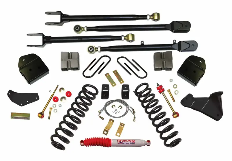 Skyjacker F54024K3 Lift Kit – 4-Inch Suspension System For Ford F-350 4Wd Gas Models With Load-Leveling Shocks 1