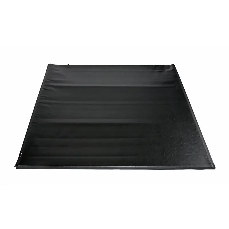Trailfx Tfx2203 Soft Roll-Up Truck Bed Cover With Velcro Fastening, Tailgate Lock, Black Vinyl & Aluminum Rails 1
