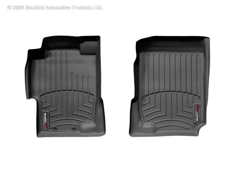 Weathertech 440601 Digitalfit Floorliner – Front Row, Black Interior Protection 1